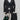 Three-Piece Tuxedo Suit with Contrasting green tapered accent, matching bow tie and Black Pants.