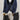 Three Pieces Men's Suit with contrasting black velvet lapel, matching bow tie and Black Pants.