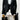 Single Button Three Pieces Tuxedo Suit with Black satin Lapel, matching bow tie and black dress pants.