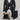 Three Piece Tuxedo Suit with Black velvet accented Lapel and Pants.