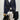 Three Piece Tuxedo Suit with Black Lapel, Matching Bow Tie and Pants.