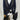 Three Piece Tuxedo Suit with Black Lapel, Matching Bow Tie and Pants.