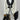 Three Piece Tuxedo Suit with Contrasting Black Lapel, matching bow tie and Black Pants. white knot