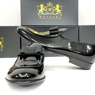 Shiny Genuine leather Dress Shoes