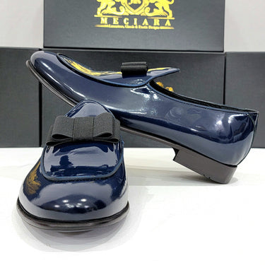 Genuine Shinny Leather Dress shoes