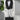 Three Piece Tuxedo Suit with contrasting black satin lapel, matching bow tie and Black Pants.