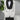 Three Piece Tuxedo Suit with contrasting black satin lapel, matching bow tie and Black Pants.