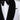 Three Pieces Tuxedo Suit with Contrasting Black velvet Lapel, matching bow tie and Black Pants.