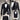 Three Pieces Tuxedo Suit with Contrasting Black Satin Lapel, matching bow tie and Black Pants