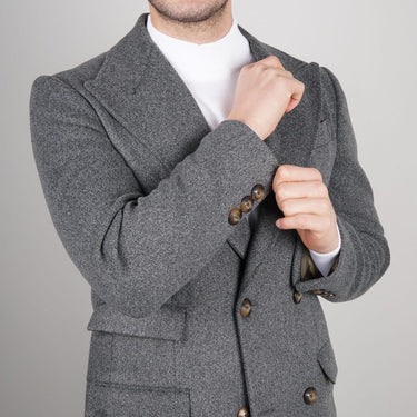 Slim Fit Double breasted wool Coat