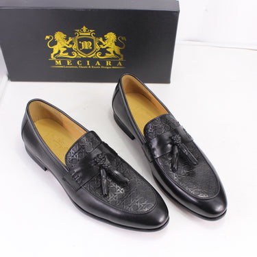 Meshnet Genuine Leather dress shoes