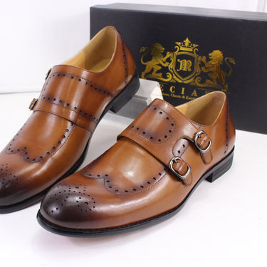 Meciara - Monk Double Strap Dress Shoes